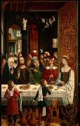 MASTER of the Catholic Kings The Marriage at Cana painting